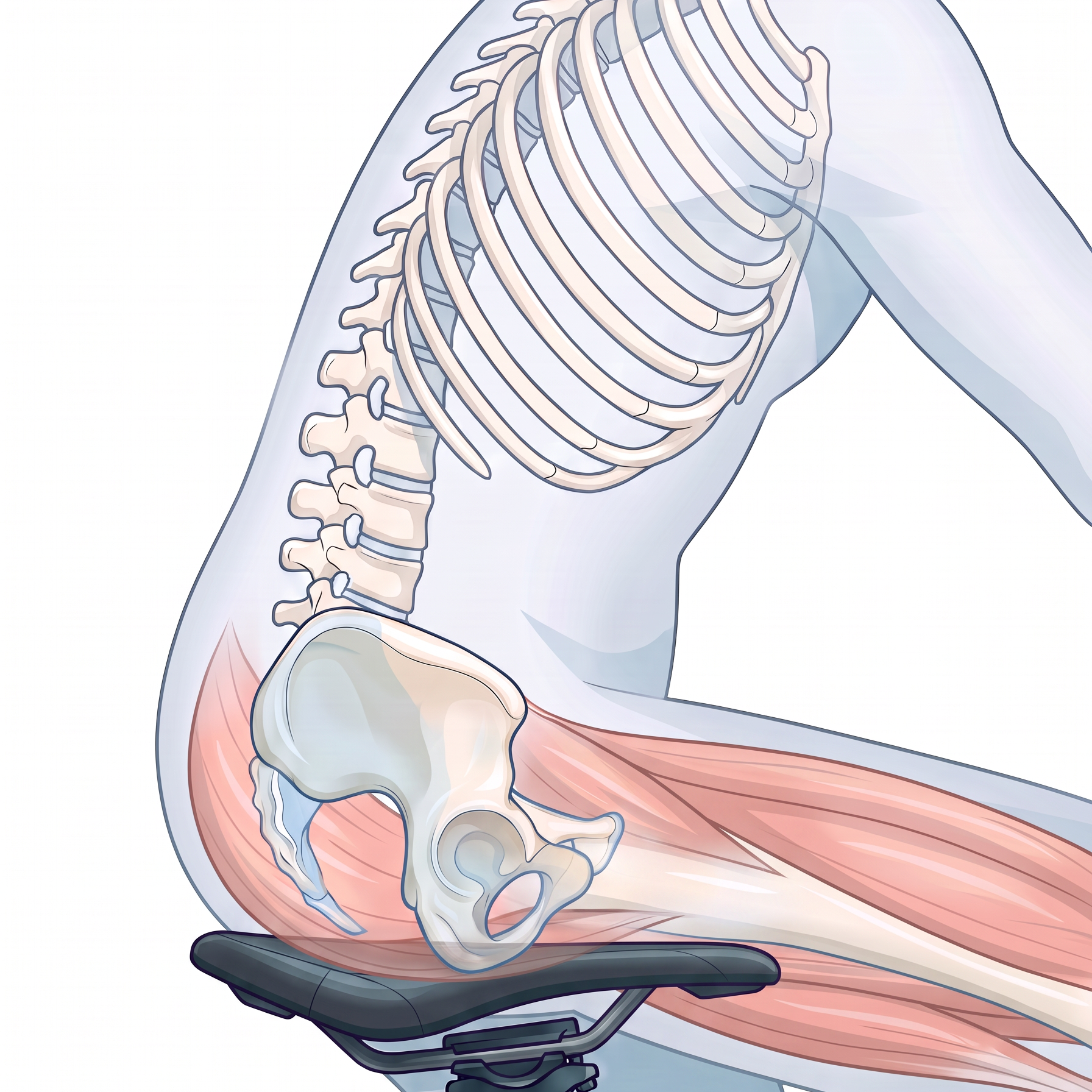 Why Your Pelvis Is the Real Control Point of Your Bike