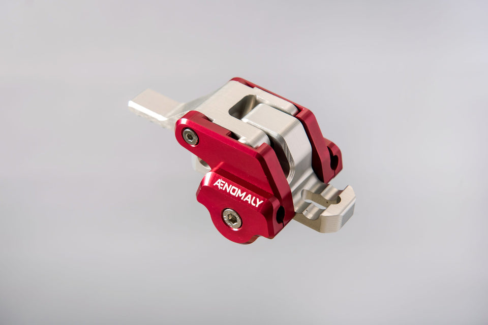 SwitchGrade Saddle Angle Adjustment Device. Providers riders with the ability to change seat angle on the fly with a flick of a switch to tackle steep climbs with ease, then attack downhill sections with greater control.